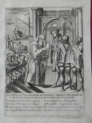 San Francesco Paola Baratta Nardino Bulino 1620 Ferdinando Aragona Napoli
