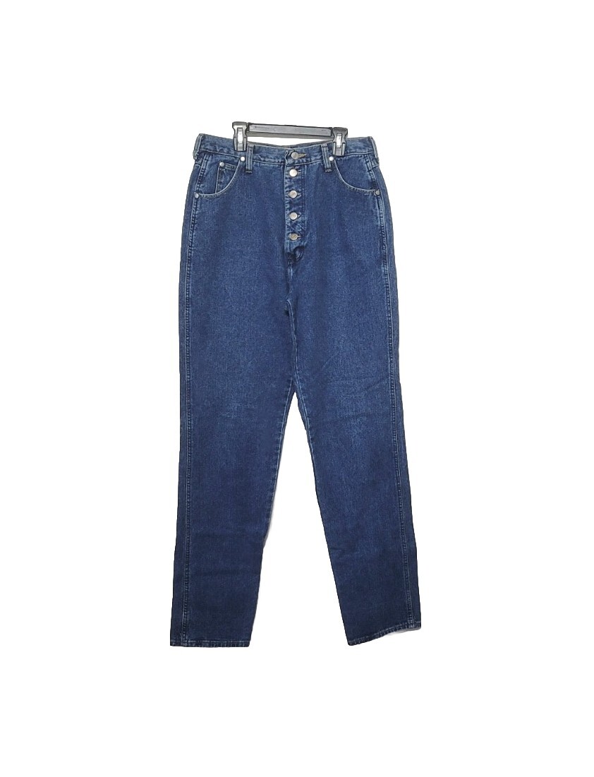 Vintage Wrangler Button Fly High Rise Mom Jeans Womens Size 13/14