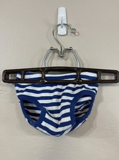 60cm 3-6 Months Hanna Andersson Blue White Bloomer