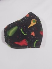 Handmade Washable Face Mask With Filter Pocket and Elastic For The Ears