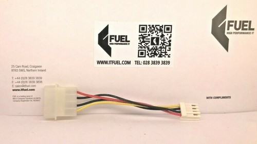 molex connector to 4-pin peripheral power connector - 5.5cm - 第 1/3 張圖片