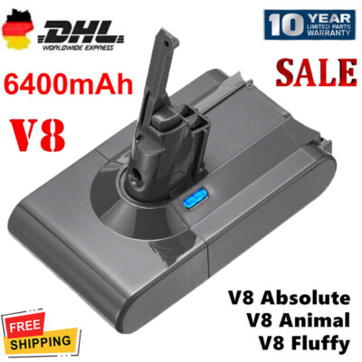 für V8 SV10 Absolute Animal 6400mAh Batterie 215681 Total Clean Sony Akku