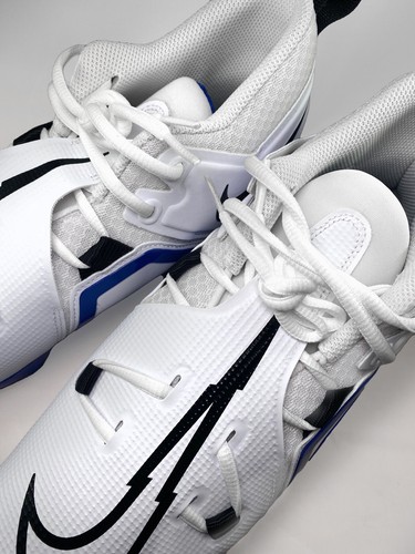 Nike Alpha Menace Pro 3 Fußballschuhe Größe 10,5 weiß royal CT6649-101 brandneu - Bild 10 von 10