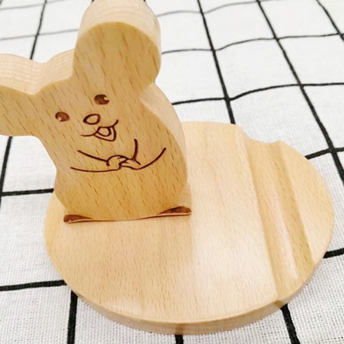 Handyhalter Büro Kind Telefondock Aus Holz Cartoon-Telefonständer - 第 10/11 張圖片