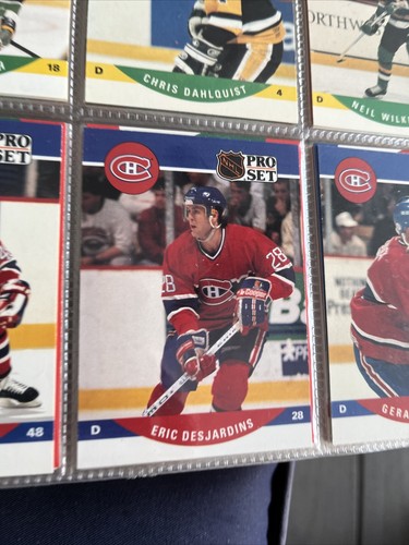 1990 Pro Set Eric Desjardins #467 card