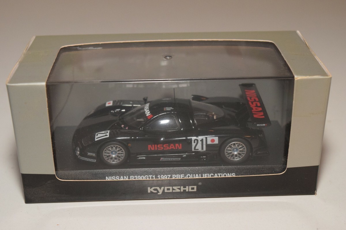 WW 1:43 KYOSHO NISSAN R390GT1 24H LE MANS 1997 PRE-QUALIFICATIONS