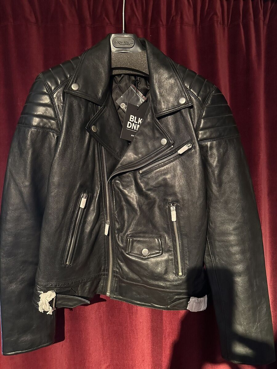 BLK DNM Biker Leather Jacket No.31 Mens Medium | eBay BLK DNM Biker Leather Jacket No.31 Mens Medium | eBay