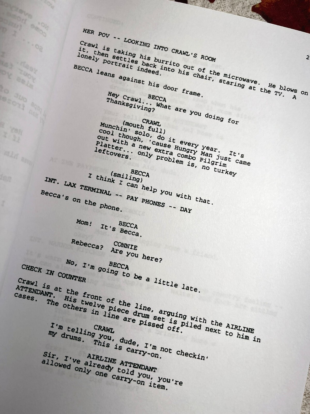 Son-In-Law Script Cast-Signed- Autograph Reprints- 117 Pages Long ...