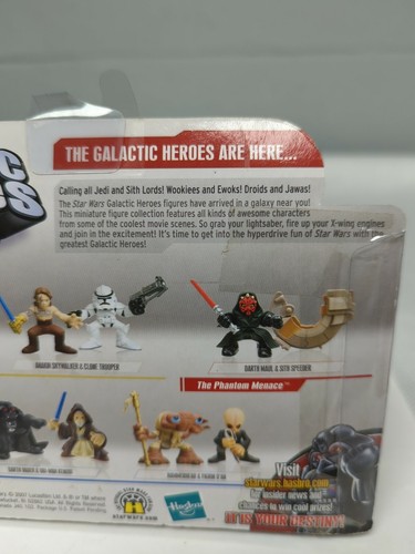 Star Wars Galactic Heroes Anakin Skywalker and Clone Trooper New Old Stock - Picture 11 of 12