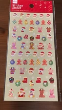 DAISO - Winter Tiny  Christmas Stickers 🎄🎅 Kawaii Japan