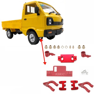 1Set Oberer unterer Schwenkarm Wearable Steering Cup für RC Model Car WPL D12