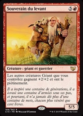 MTG Magic C15 - Sunrise Sovereign/Souverain du levant, French/VF