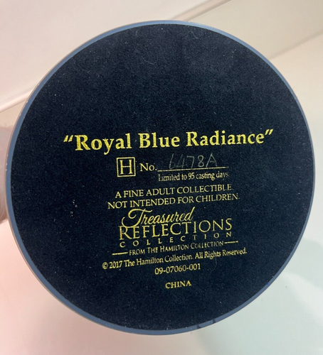 Princess Diana "Royal Blue Radiance", Hamilton Collection, Treasured Reflections - Picture 6 of 10