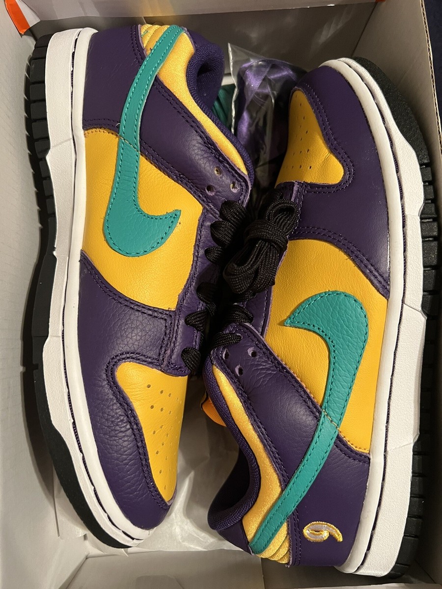 W Nike Dunk Low LL DO9581-500 Lisa Leslie Court Purple US Size 6.5