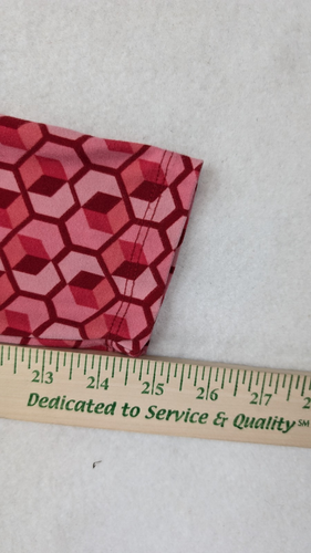 LuLaRoe Girls Leggings One Size Red Pink Heart Geometric Print Stretch - Picture 11 of 16