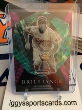 Jacob Berry PURPLE WAVE PRIZM BRILLIANCE 2022 Panini Prizm Draft Picks Baseball