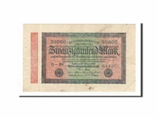 [#160922] Banknote, Germany, 20,000 Mark, 1923, 1923-02-20, KM:85a, EF(40-45)