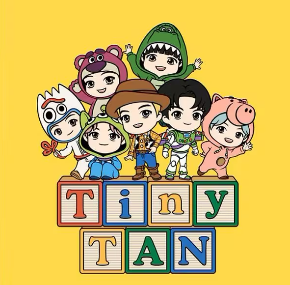 Tiny TAN ×トイ・ストーリー　ゴルフボールセット Volvik x BTS Toy Story TinyTAN Collaboration Ball Marker