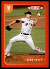 Drew Smyly 2020 Topps Total Red #672 /10 Giants