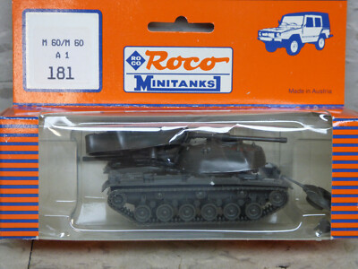 Roco Minitanks / (NEW) 1/87 Modern US M-60 / M-60 A1  Medium Tank Lot#5681K