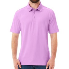 Member's Mark Men's Jacquard Textured Performance Polo (US, Alpha, Small,