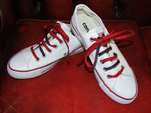 white converse boots size 5