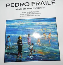 Pedro Fraile Spanish Impressionist Paperback Book!