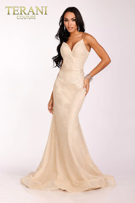 Terani Couture 231P0038 Evening Dress ~LOWEST PRICE GUARANTEE~ NEW Authentic