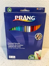 PRANG  36 Colored Pencils -  NEW in Box-  Unused - Free Shipping