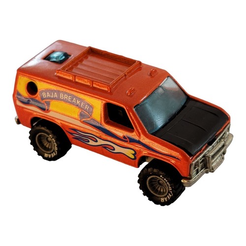 HTF 1977 Hot Wheels Baja Breaker in Orange, Classic Real Riders Near Mint w/Card - Picture 7 of 20