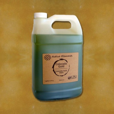 Concrete acid stain indoor & outdoor contractor concrete projects 1 gallon