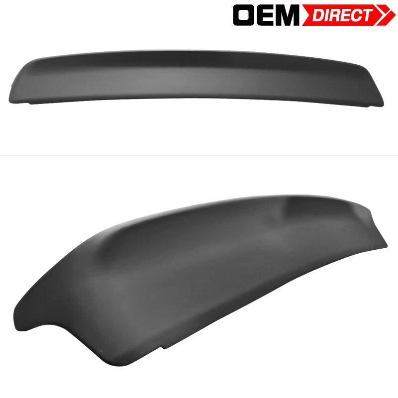Fits 08-23 Dodge Challenger Matte Black ABS Trunk Spoiler Wing w/ Camera Cover Foto 2 de 4