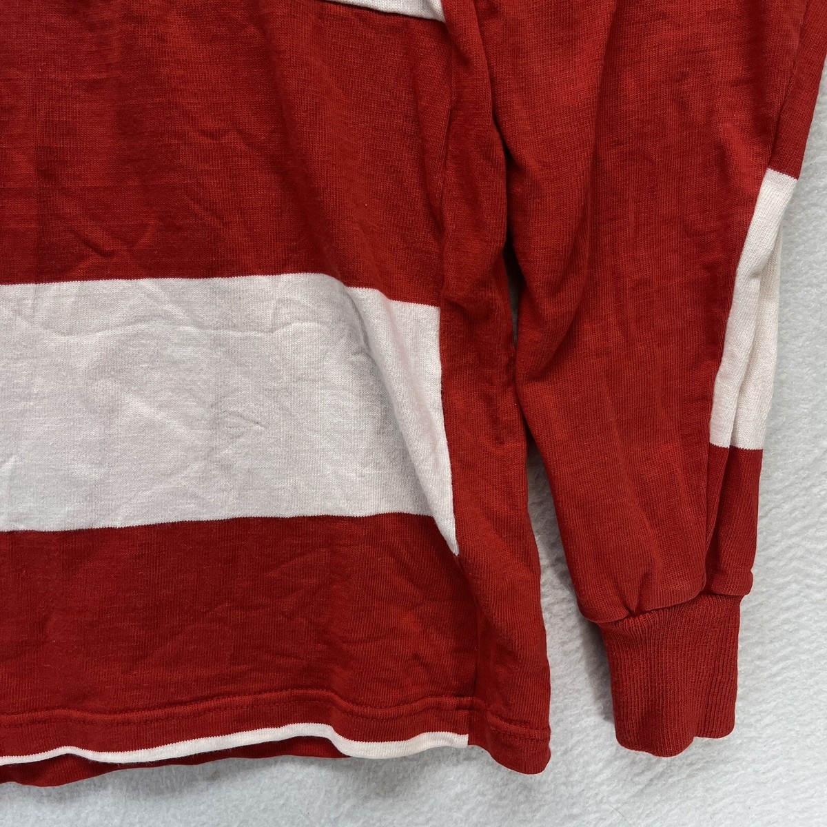 ユーロ 古着 HALBROハルブロ アイルランド代表 ラガーシャツ シャムロック HALBRO 1980s VINTAGE RUGBY SHIRT JERSEY LONG SLEEVE sz 91 cm