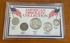 US Minted Coin Set American Obsolete Collection Franklin Half Silver Mercury