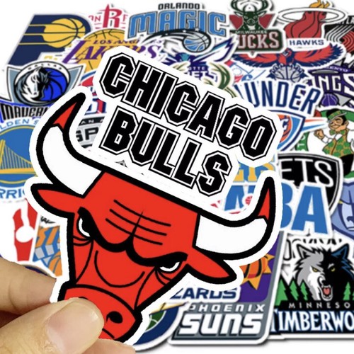 32 x NBA Basketball Stickers Basketball Team Stickers - Picture 5 of 5