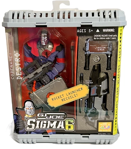 G.I. Joe Sigma 6 – Destro Figure – MISB 2006 Hasbro