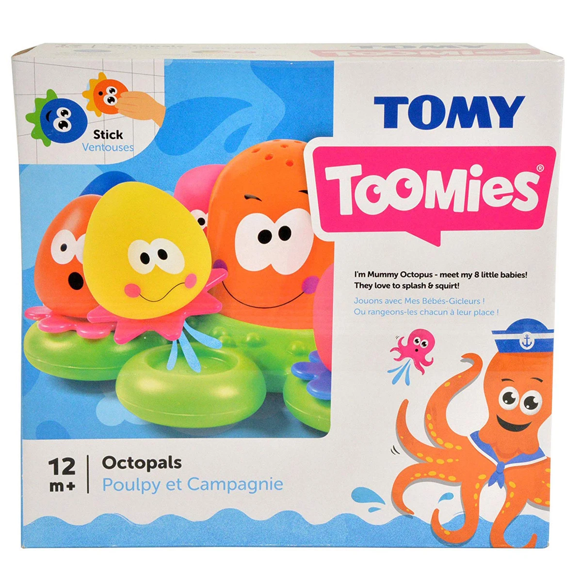 Tomy octopals bath toy cheap