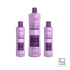 Alisador de cabelo brasileiro queratina Cadiveu Plastica dos Fios 1L+300ML+300ML