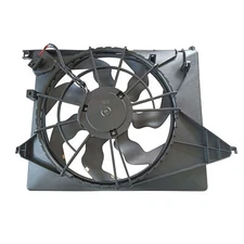 Radiator Cooling Fan Assembly w/Motor Fits 13-18 Hyundai Santa Fe Kia Sorento