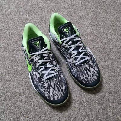 Nike Kobe 8 System Graffiti White Black Flash Lime Nike Kobe Shoes