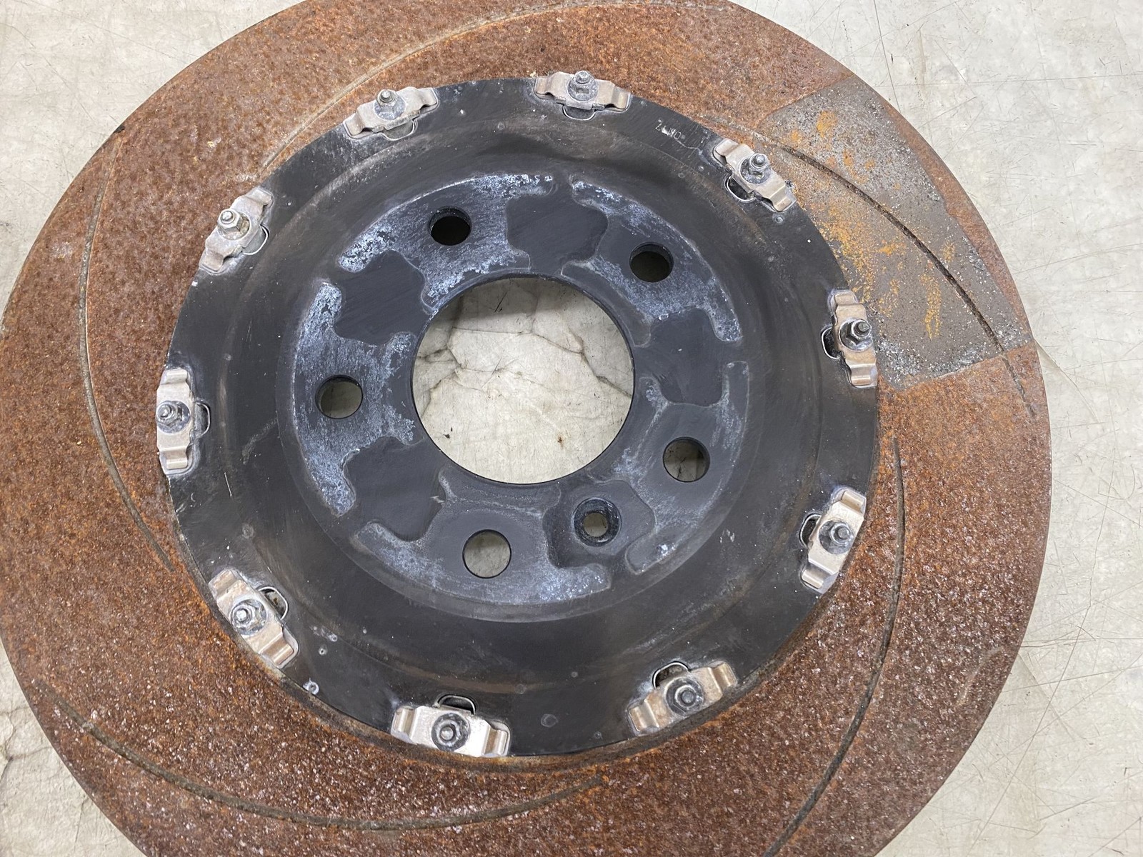 2020-2024 ASTON MARTIN DBX RIGHT LEFT REAR STEEL BRAKE ROTOR SET MY83-2C026-AA