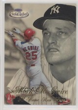 1998 Topps Gold Label Home Run Race Black Mark McGwire Roger Maris #HR2 06ic