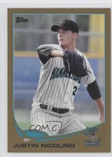 2013 Topps Pro Debut Gold 27/50 Justin Nicolino #81 3s3