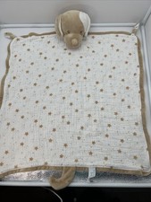 Douglas Baby Cuddle Toys Brown Puppy Dog Lovey Security Blanket 21 X 21