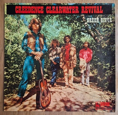 Creedence Clearwater Revival   Green River 1969 LP GER 1st PRESS BLPS 19003 EXC