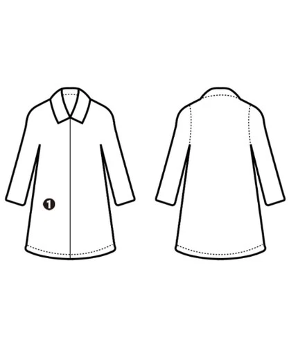 LIFE LABO Military Coats Ivory 1(Approx. S) 2200699474337 image 9