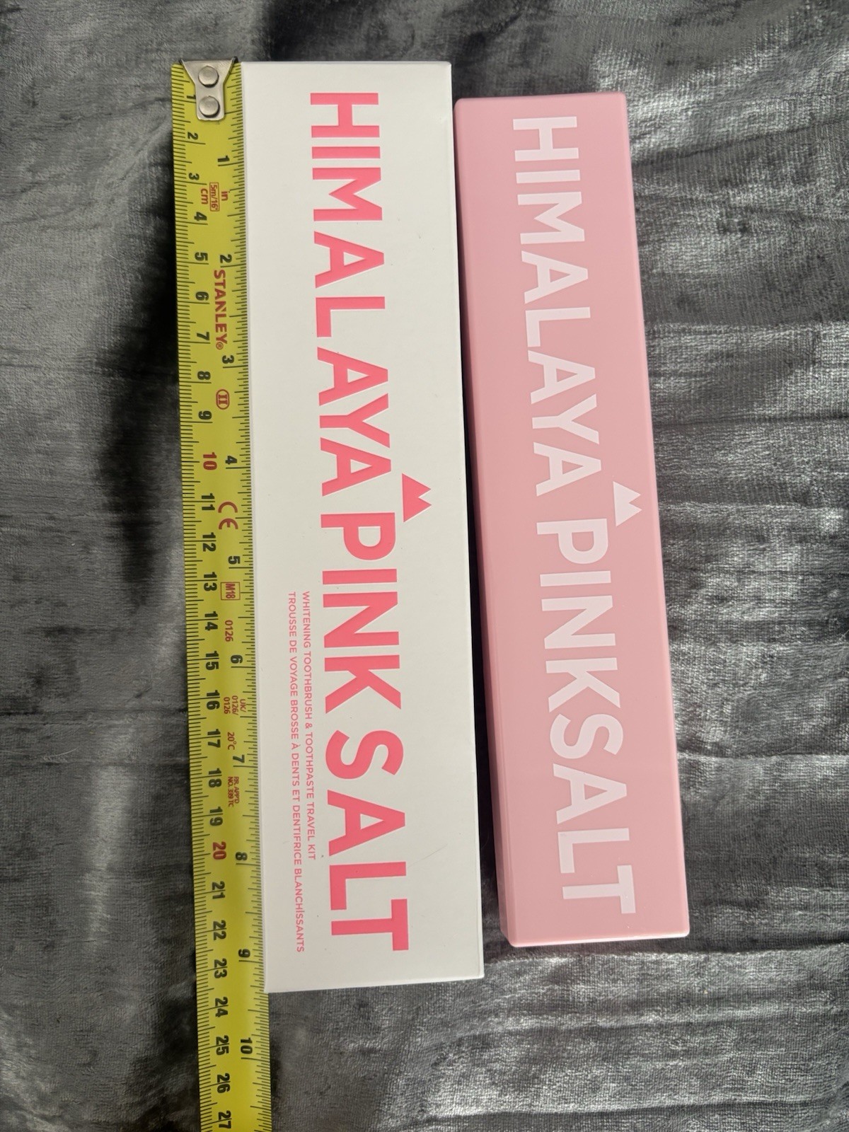 TWO Avon Himalaya Pink Salt Toothpaste Travel Kits w/ Toothbrush & Case TSA ✅