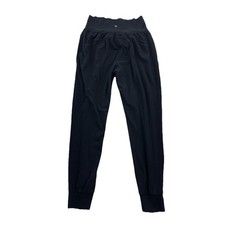 Athleta Salutation Jogger Small Black Pull On Athletic 28" Inseam W5