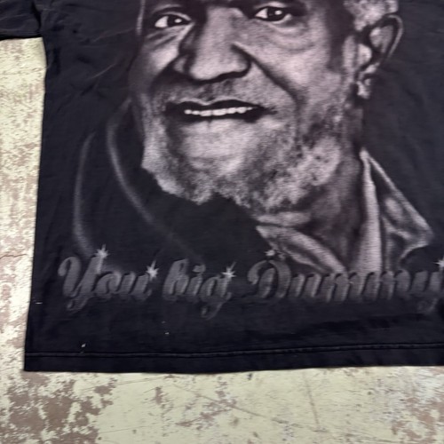 Vintage Redd Foxx Samford And Son Big Face T-Shirt Men’s Size 3XL Black Y2K 90’s - Picture 5 of 9