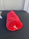 Red Plush No. 3 Golf Club Head Cover — photo 1